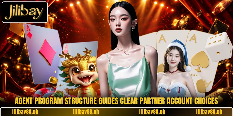 Agent program structure guides clear partner account choices Agent program structure guides clear partner account choices