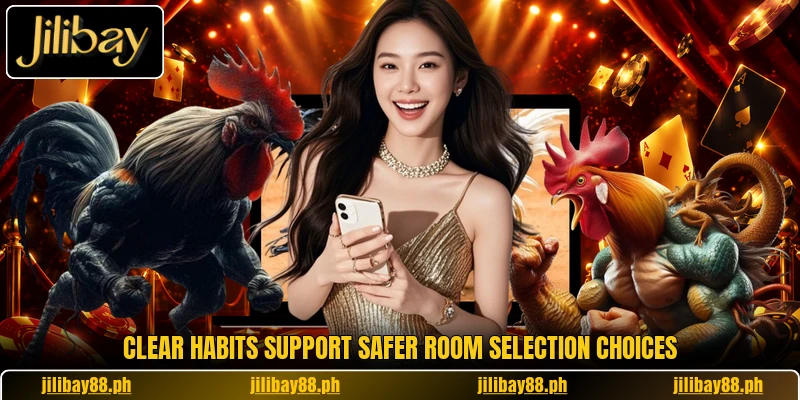 Clear habits support safer room selection choices Clear habits support safer room selection choices