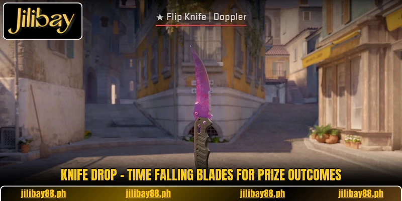 Knife Drop - Time Falling Blades For Prize Outcomes