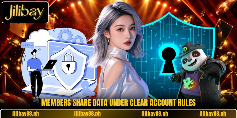 Members share data under clear account rules