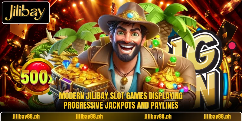 Modern jilibay slot games displaying progressive jackpots and paylines Modern jilibay slot games displaying progressive jackpots and paylines
