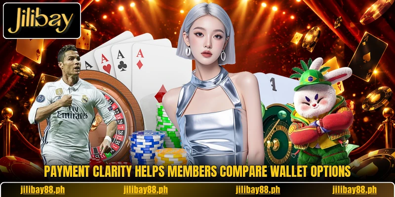 Payment clarity helps members compare wallet options