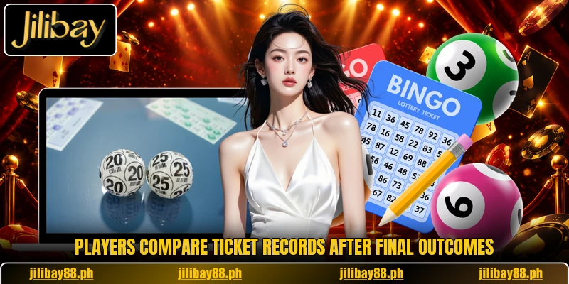 Players compare ticket records after final outcomes Players compare ticket records after final outcomes