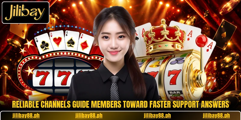Reliable channels guide members toward faster support answers