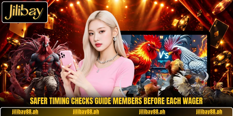 Safer timing checks guide members before each wager Safer timing checks guide members before each wager