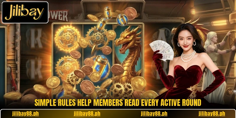 Simple rules help members read every active round Simple rules help members read every active round